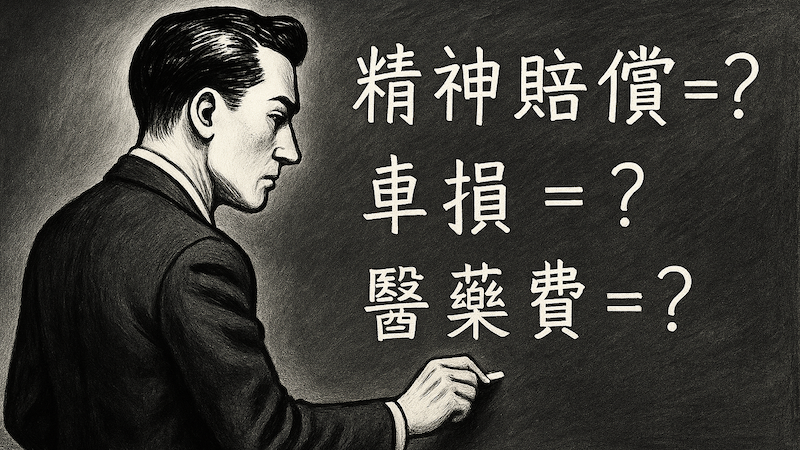 車禍精神賠償多少才合理？律師告訴你該考量的五大因素_PAMO車禍線上律師