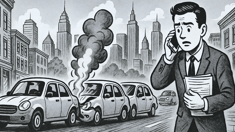 車禍後車撞前車，一定是後車全責嗎？追撞、推撞，肇責不一樣！律師解析車禍處理的法律思維_PAMO車禍線上律師
