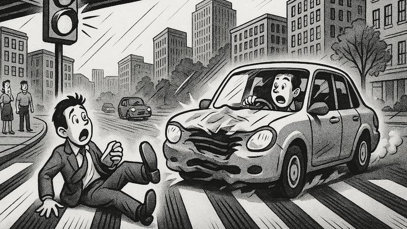 [車禍案例] 行人違規穿越馬路，駕駛仍須負部分責任？！車禍處理專業律師告訴你為什麼_PAMO車禍線上律師