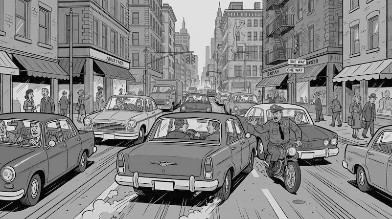 不小心逆向行駛了？逆向行駛的常見問題，車禍律師團隊為你解析